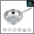 Long stainless handle frying pan/kitchen cooking tools fry pan